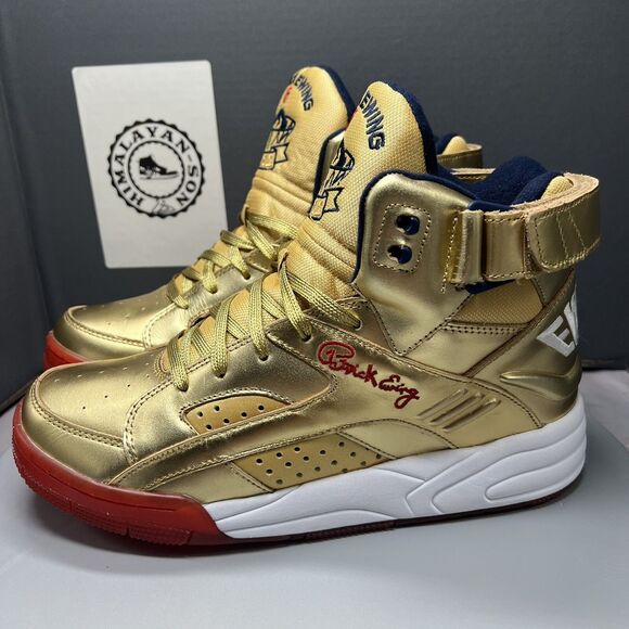 Patrick Ewing Athletic 33 HI OG ‘Gold Medal’ Basketball 1EW90151-732 Men Sz 10.5 main image 9
